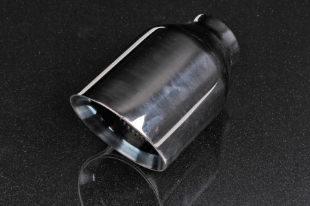 Купить Насадка глушителя Вход = 63мм, Выход = 114мм DEX E208 BLACK