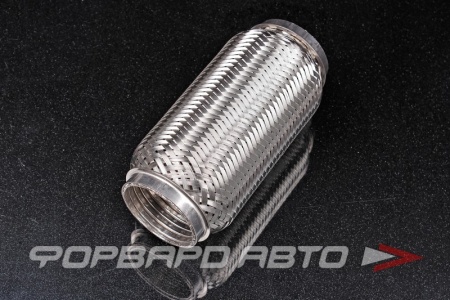 Купить Гофра глушителя 57*180, Interlock (трехслойная усиленная) EuroEx 57x180il