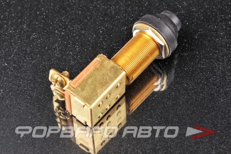 Купить Кнопка 2 положения Off-(On), 2 контакта под винт, 12V 15A / 6V 20A DC (изолированый колпачек) RACING ELECTRIC FE-B1203