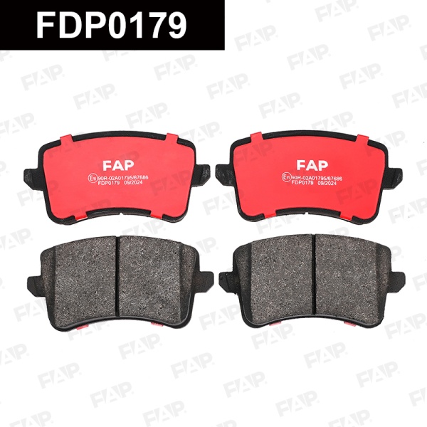 Колодки тормозные FAP FDP0179