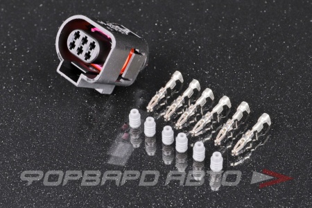 Купить Разъем 6-ти контактный блока дроссельной заслонки (без провода) CARGEN AX6556S