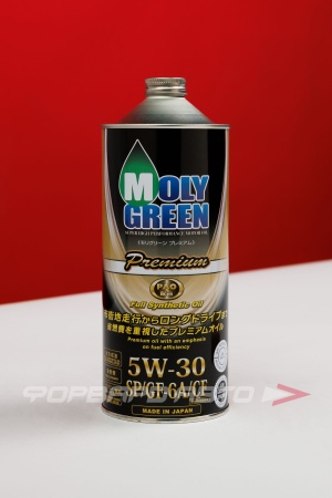 Купить Масло моторное 5W30 1л, Premium PAO SP/GF-6A MOLY GREEN 0470169
