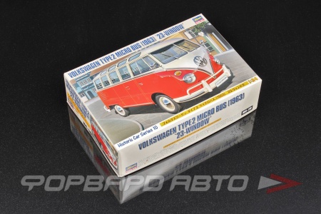 Купить Сборная модель Volkswagen Type2 Micro Bus (1963) '23-window' HASEGAWA HA21210