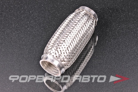 Купить Гофра глушителя 40*150 (Interlock) трехслойная (AISI 304) TIXONA P40150