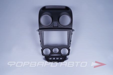 Купить Борода панели ВАЗ 2190 (консоль приборов) (2-Х DIN магн.) черн. ППИ ПЛАСТИК 2190-5326014