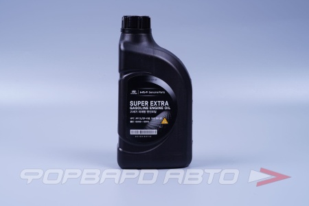 Купить Масло моторное 5W30 1л, Super Extra Gasoline SAE SL/GF-3 HYUNDAI / KIA 05100-00110