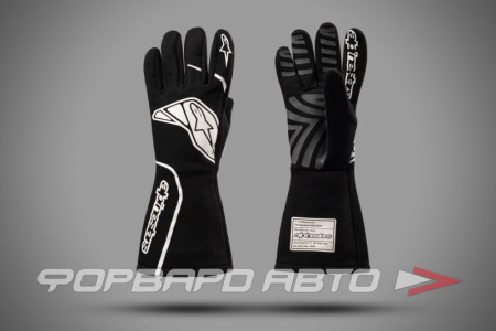 Перчатки для автоспорта Alpinestars TECH-1 START V2, FIA 8856-2018, черный, размер S ALPINESTARS 