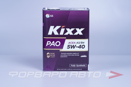 Купить Масло моторное 5W40 4л, PAO ACEA A3/B4 KIXX L211044TR1