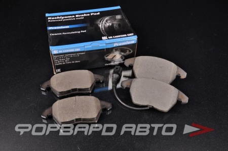 Купить Колодки тормозные, передние (с антискрипной пластиной) KASHIYAMA D30000MH