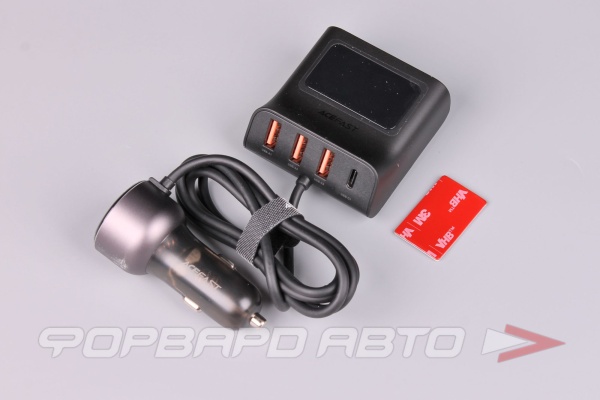 Устройство зарядное 138W (PD45W+QC3.0), 4A2C, цвет черный ACEFAST B11