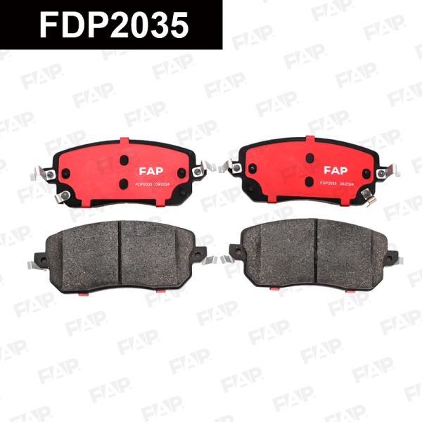 Колодки тормозные FAP FDP2035
