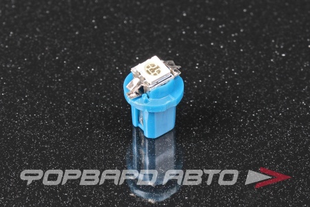 Купить Лампа светодиодная 12V T8,5 (T4W) 1 SMD , синяя SKYWAY S08201361