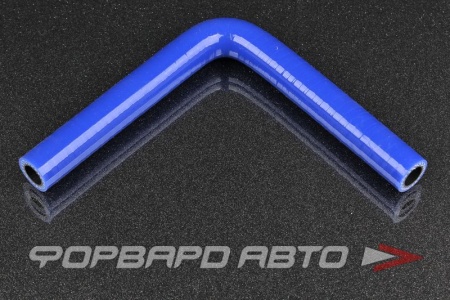 Купить Патрубок силиконовый 12 мм, 90°, синий AUTOBAHN88 