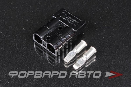 Купить Разъем 6 AWG (SB50-PIN3) SB 50 External Power Connector, черный ("на горячую" 50 А / пусковой ток 120 А) ANDERSON POWER SB50-PIN3