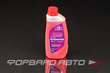 Купить Антифриз Z40 красный (моноэтиленгликоль), 1кг AGA AGA001Z