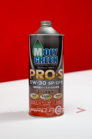 Купить Масло моторное 5W30 1л, Pro S SP/GF-6A (с) MOLY GREEN 0470189