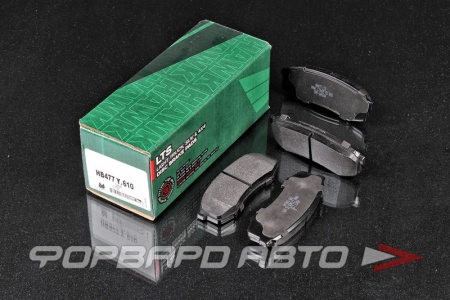 Купить Колодки тормозные TOYOTA PRADO 150 120 LEXUS GX460 GX470 серия LTS задние HAWK HB477Y.610