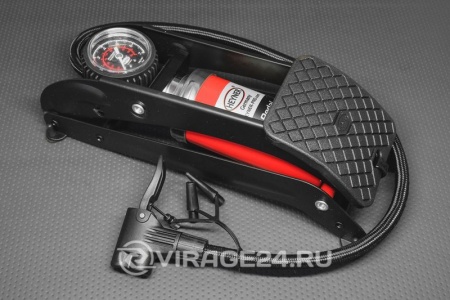 Купить Насос ножной с манометром и ресивером HEYNER 