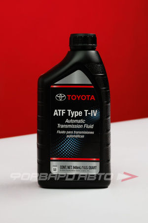 Масло для АКПП 946мл, ATF TYPE T-IV пласт. TOYOTA 00279-000T4