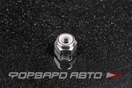 Купить Гайка М5*0,8*5 SW8 титановая самоконтрящаяся с нейлоновой вставкой FORA TITANIUM DIN985-5Ti