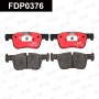 Колодки тормозные FAP FDP0376