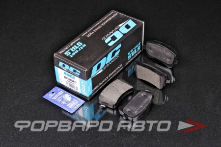 Купить Колодки тормозные AUDI A5, A4, Q5, A6, A7, A8, задние (Без датчика!), серия STR.S+ DC BRAKES DC1386P17