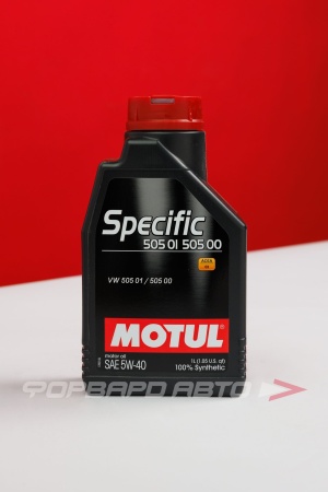 Купить Масло моторное 5W40 1л, SPECIFIC VW 502.00/505.00/505.01, A3/B4/С3 MOTUL 101573