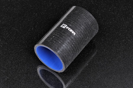 Купить Патрубок силиконовый 55 мм, L=100 мм, 4 слоя армировки, чёрный FORA ASHU01-55-STR Купить Патрубок силиконовый 55 мм, L=100 мм, 4 слоя армировки, чёрный FORA ASHU01-55-STR