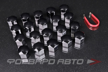 Купить Колпачок на крепеж, черный (hex19, blister 20+1) Save Car CH-19-BA