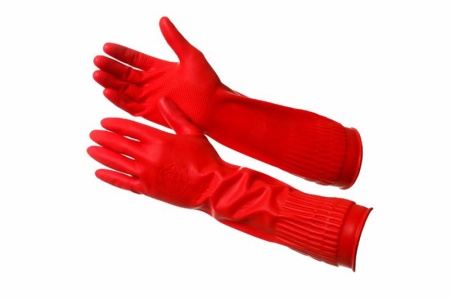 Купить Перчатки латексные удлиненные ROSE GWARD G100