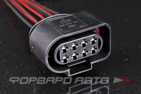 Купить Разъем 8-ми контактный датчика положения дроссельной заслонки (с проводами) CARGEN AX4362