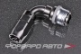 Фитинг AN6 90°, под шланг AN, быстросъемный (quick release) "мама" (female) AB88 