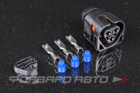 Купить Разъем 3-х контактный катушки зажигания (без провода) CARGEN AX6503S