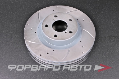 Купить Диск тормозной перфорированный вентилируемый G-BRAKE GFR-02244L