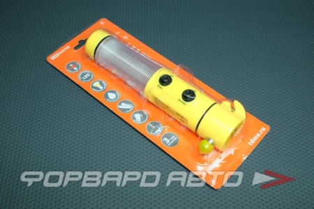 Купить Фонарь автомобильный 6 в 1, 90 лм/Вт, бат.  2*АА (в комплект не входят) TDM 