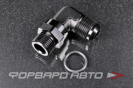 Купить Фитинг переходник AN10 - ORB10, 90°, вращающийся AB88 