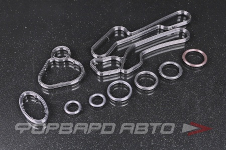 Купить Комплект прокладок теплобменника силикон ROSTECO 20888