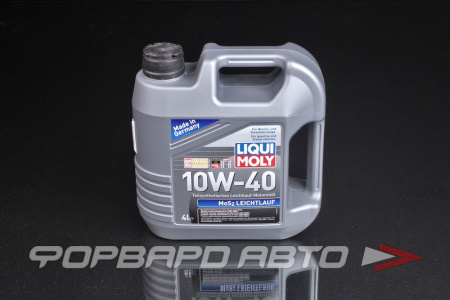 Масло моторное 10W40 4л, Leichtlauf Mos2 LIQUI MOLY 6948