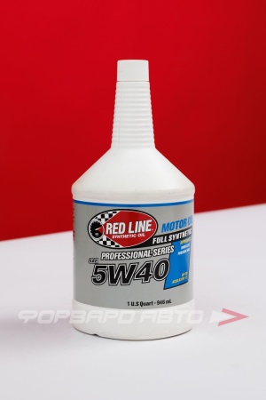 Купить Масло моторное 5W40 Professional Series для Бензиновых ДВС, 950 мл REDLINE 12704