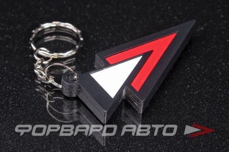 Купить Брелок из натурального дерева, тёмный ФОРВАРД АВТО 