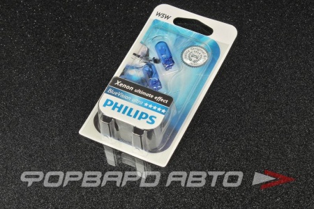 Купить Лампа 12V W5W White Vision (2шт) блистер PHILIPS 12961 NBV B2