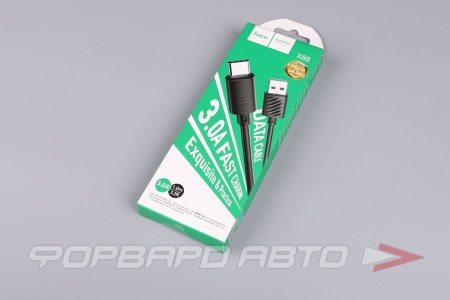 Купить Кабель USB Type-C черный 1м HOCO X88