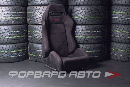 Купить Кресло + салазки регулируемое черная алькантара RECARO SR3 style  SPD BC