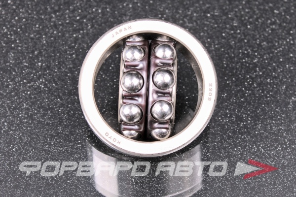 Подшипник 17*47*19 (шариковый) двухрядный радиальный KOYO 2303