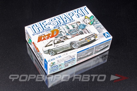 Купить Сборная модель Toyota Trueno Initail-D Hachiroku Takumi's AOSHIMA 06469