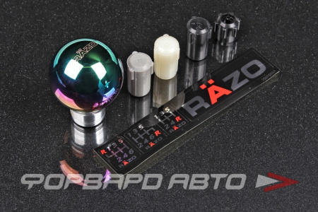 Ручка КПП SHIFT KNOB R NEO CHROME RAZO RA139