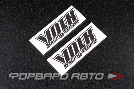 Купить Наклейка Rays Engineering + Volk Racing Wheel TE37, 2шт (на 1 диск)  FU003