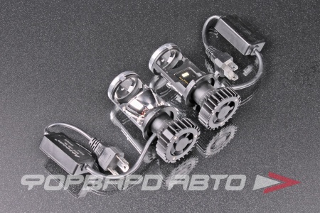 Купить Светодиодная мини-линза головного света H4 12V 35/45W 3200/4200LM 6000K AOZOOM LENS/H4 12V