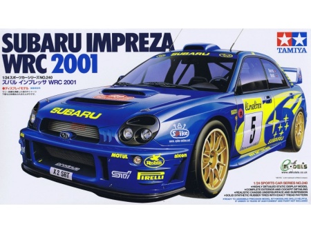 Купить Сборная модель Subaru Impreza WRC 2001 TAMIYA 24240