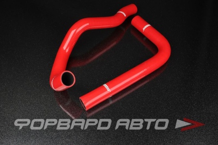 Купить Патрубки радиатора силиконовые Toyota Soarer JZZ30 1JZ-GTE 91-96 красные AUTOBAHN88 